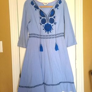 Boden Embroidered Dress